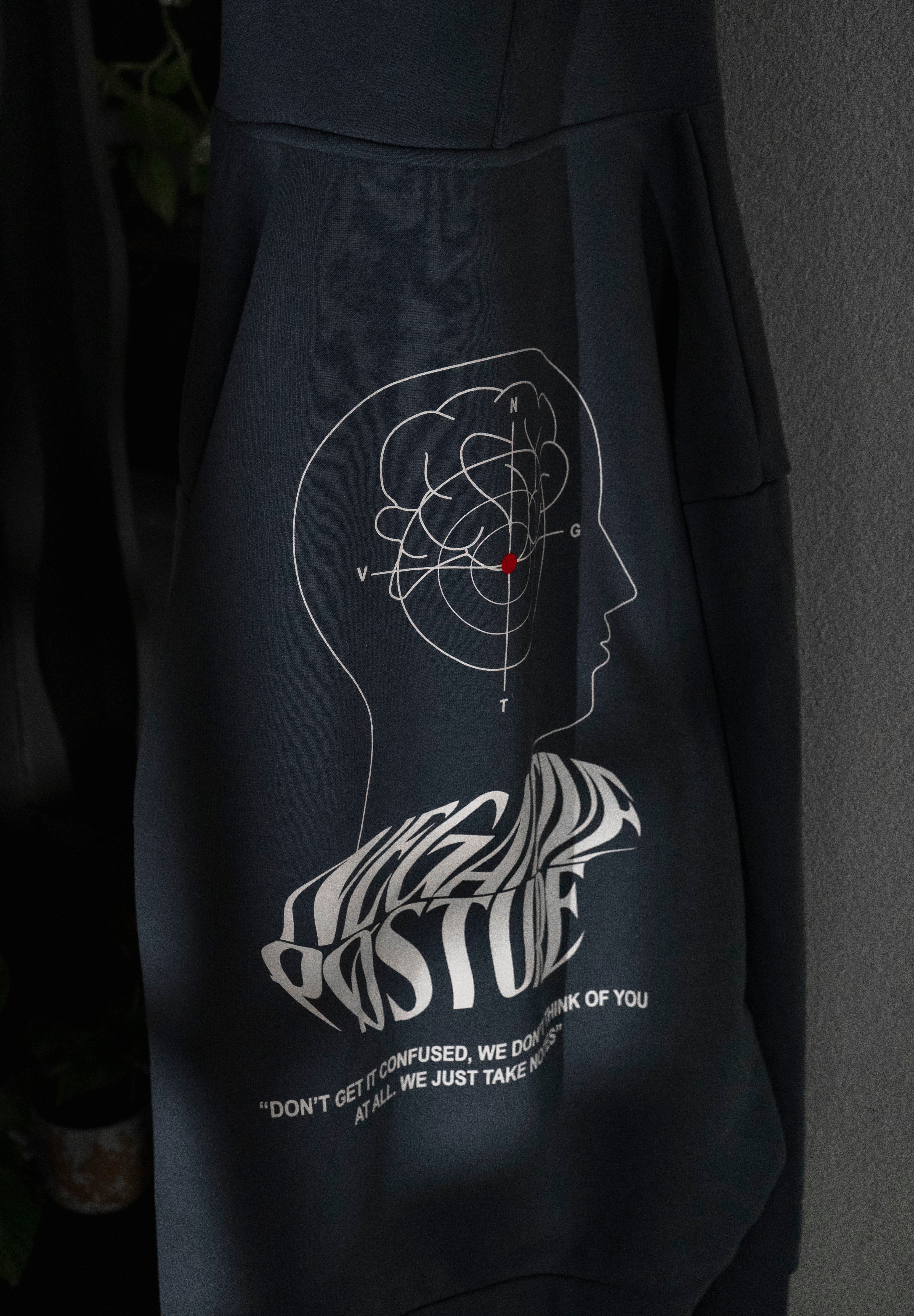 Note Takers Storm Blue Pullover Hoodie