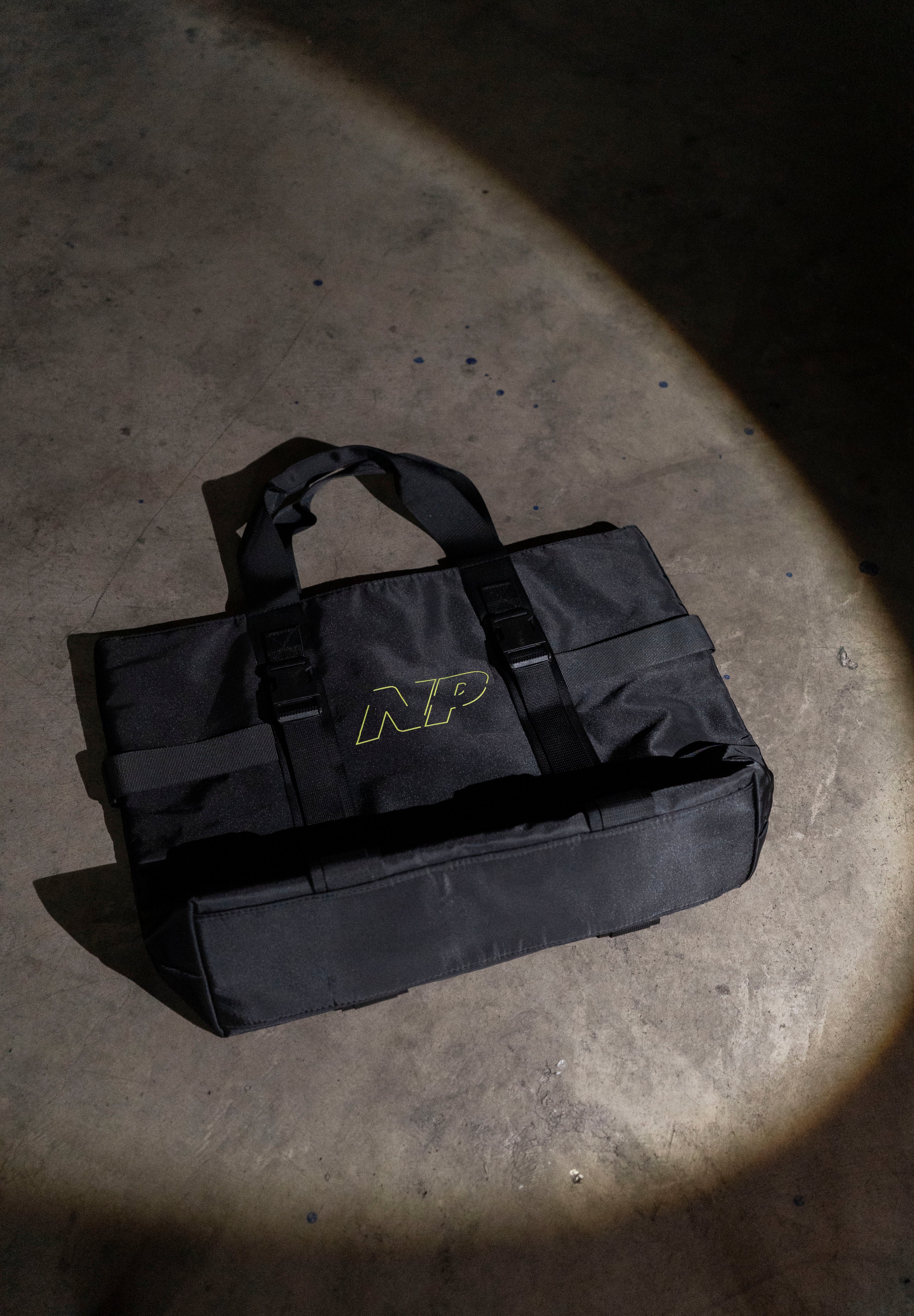 Side Wall Drivers Black Tote Bag