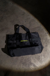 Side Wall Drivers Black Tote Bag