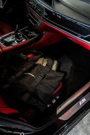 Side Wall Drivers Black Tote Bag