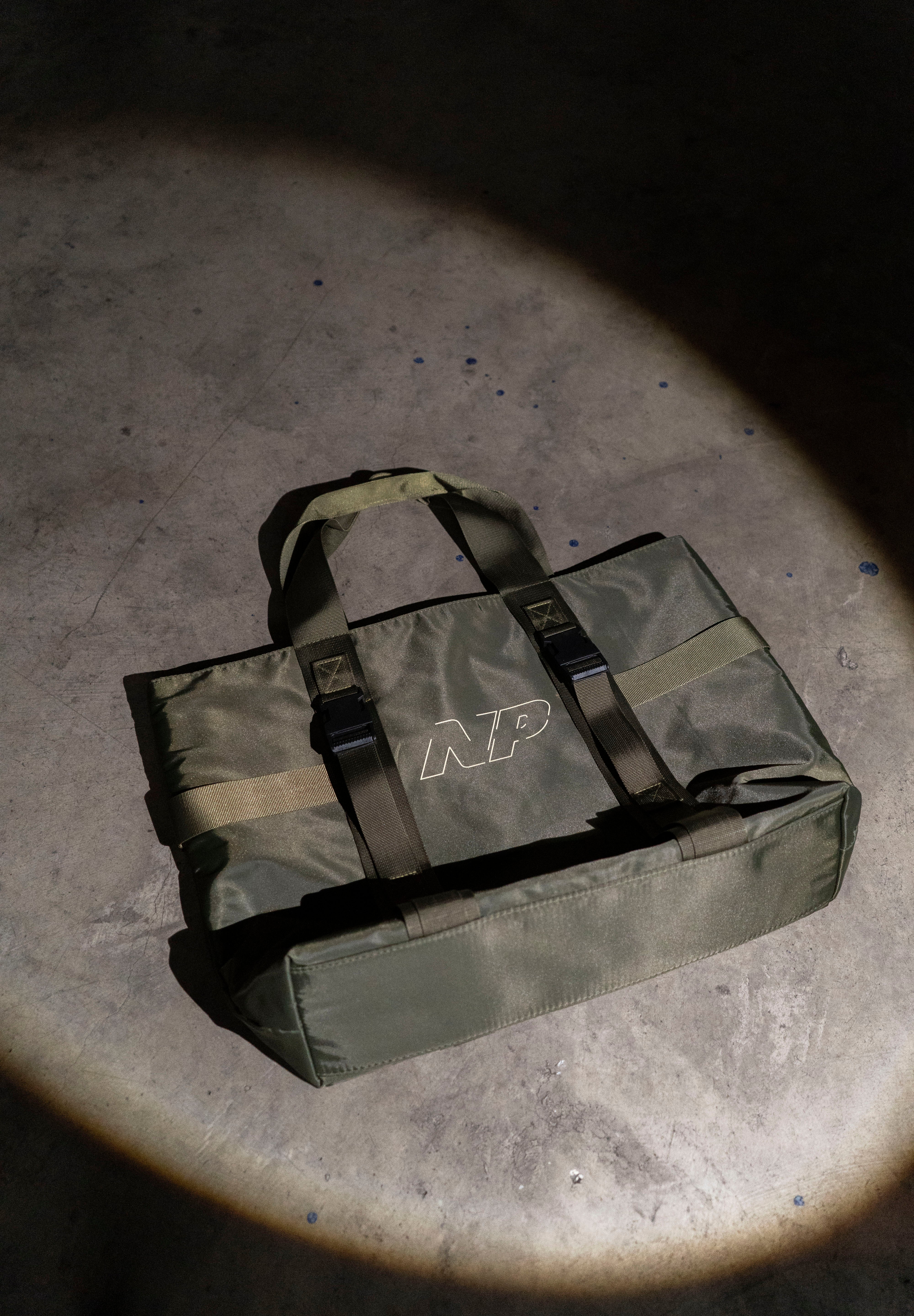 Side Wall Drivers Olive Green Tote Bag