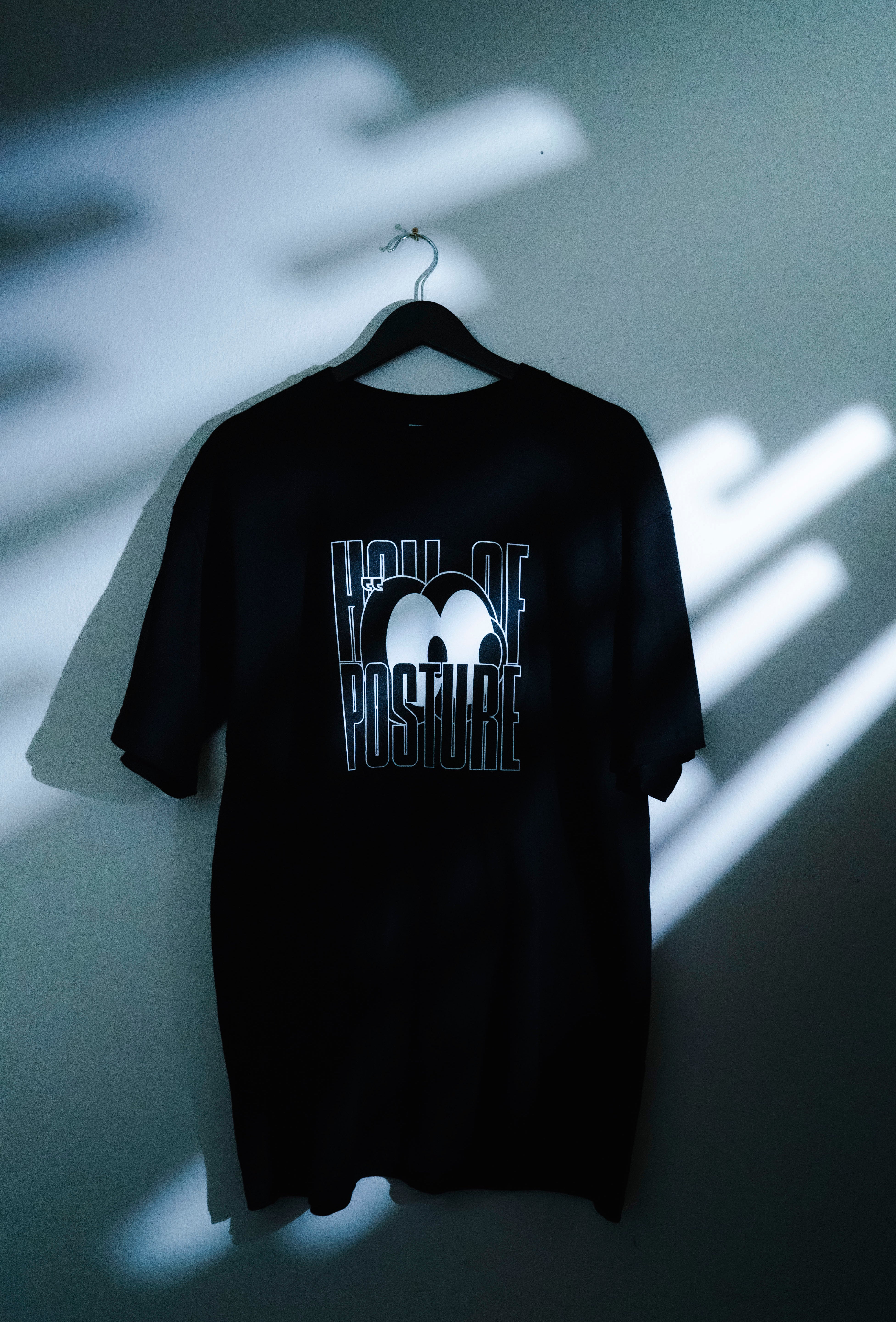 Hall of Posture tee (Black)