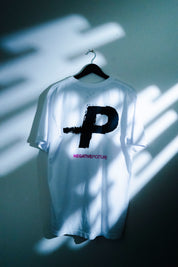 Negative Posture "Glitch" tee (White)