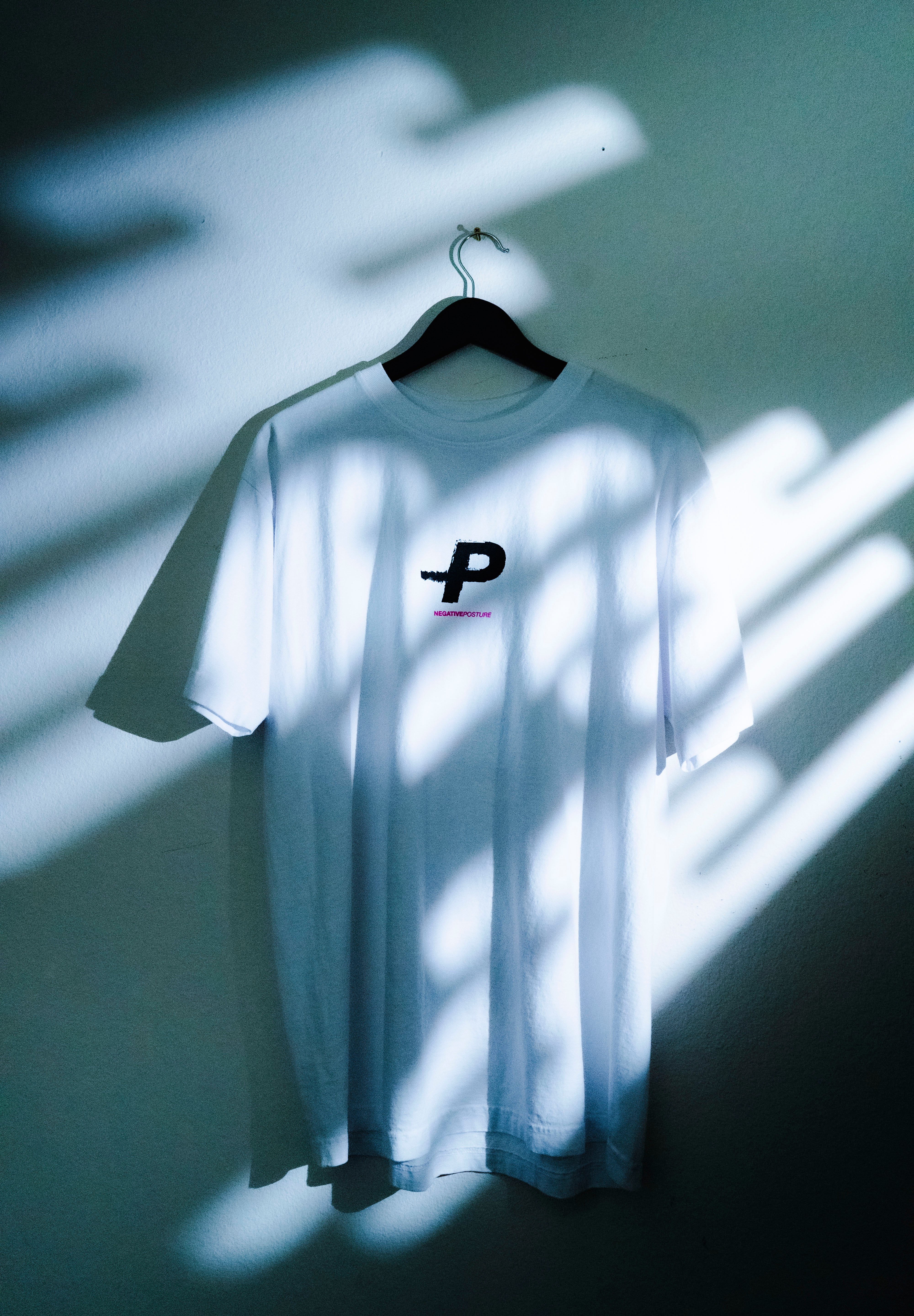 Negative Posture "Glitch" tee (White)