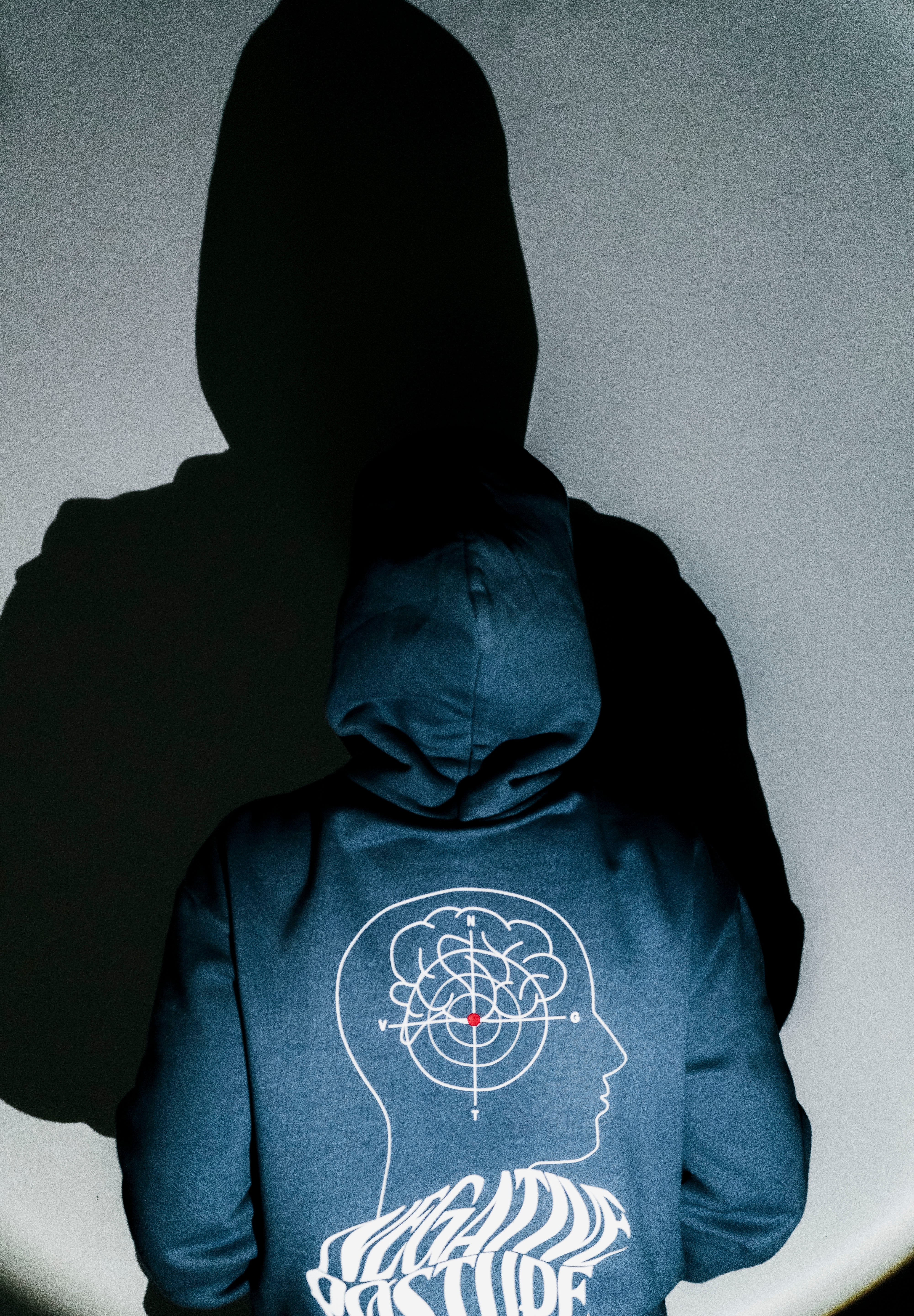 Note Takers Storm Blue Pullover Hoodie