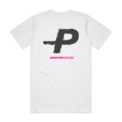 Negative Posture "Glitch" tee (White)