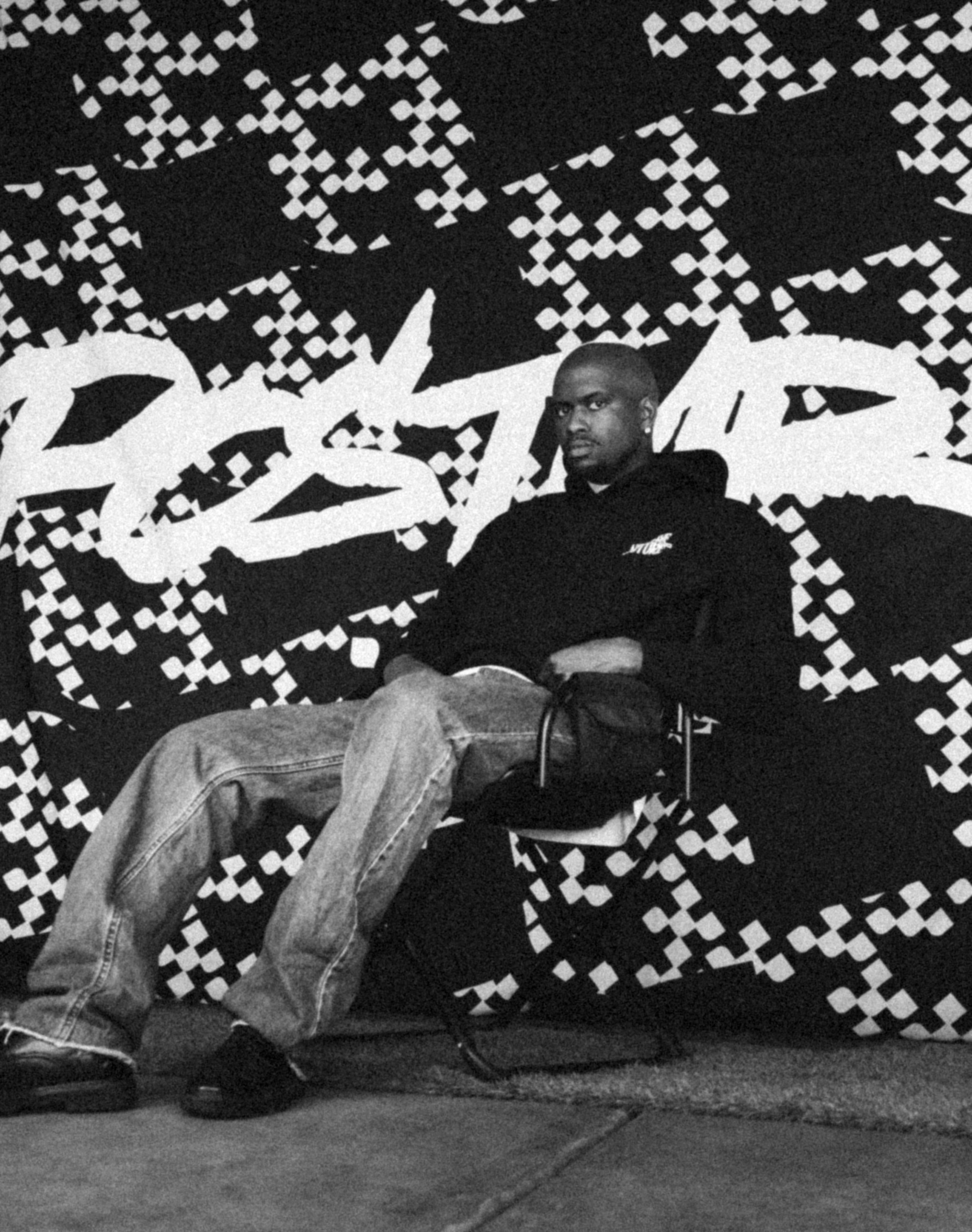 Brookshire Black Pullover Hoodie