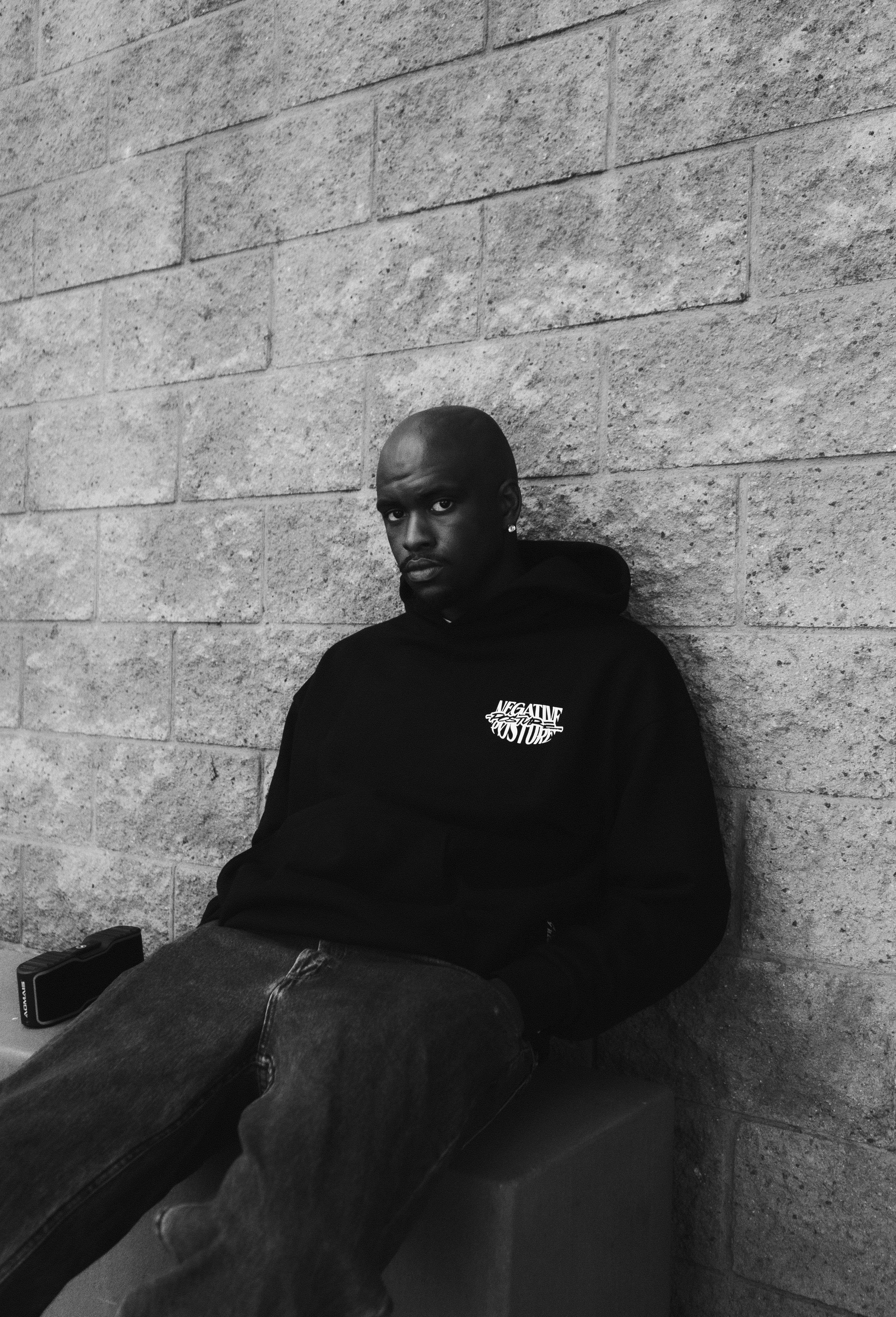 Brookshire Black Pullover Hoodie