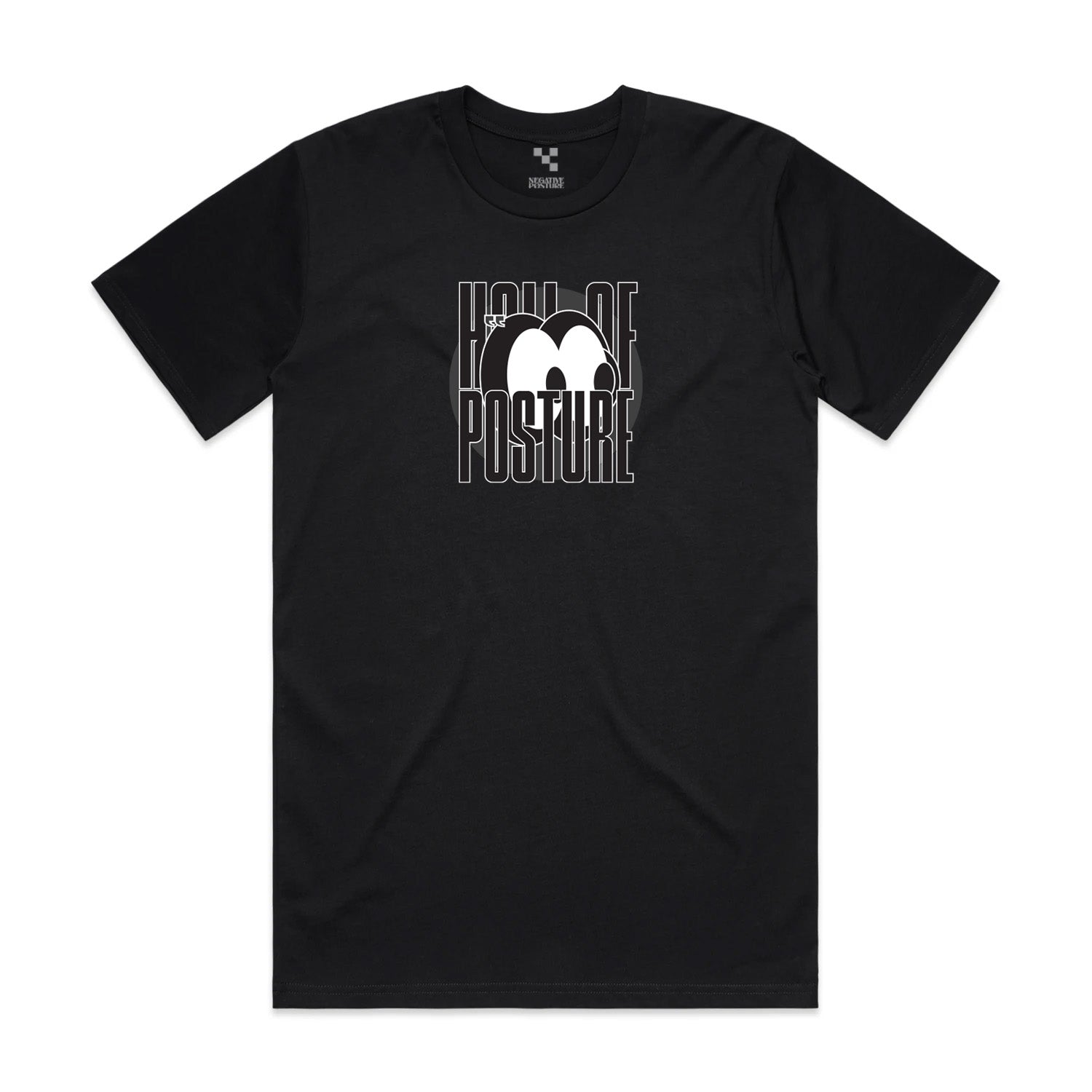 Hall of Posture tee (Black)
