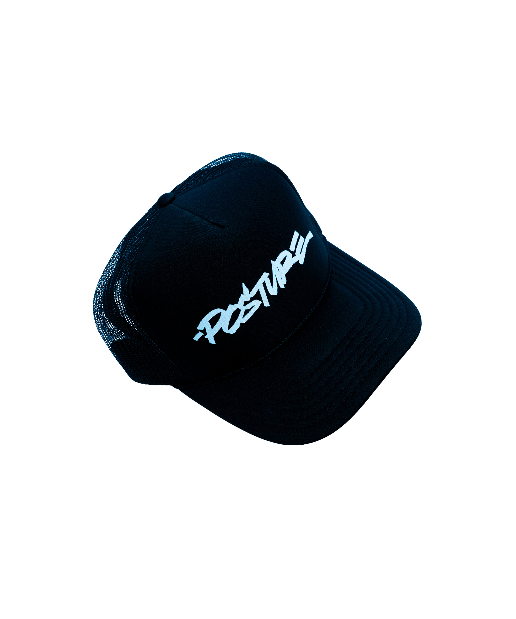 negative-posture_marshall-script-black-trucker-hat_02.png