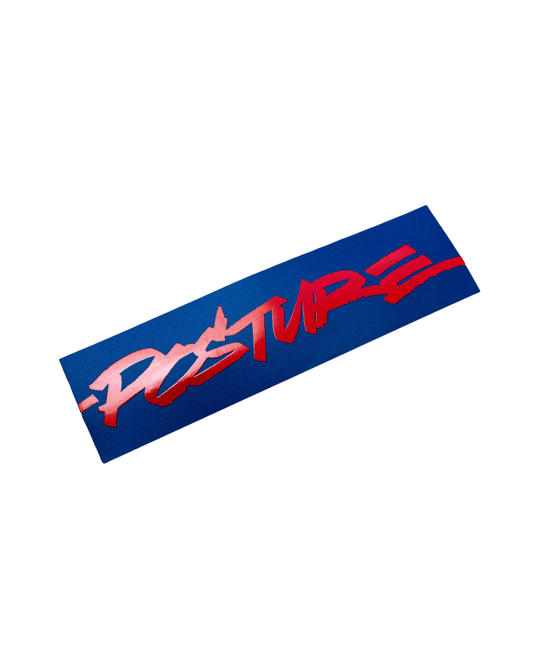 Marshall Script Blue Bumper Sticker