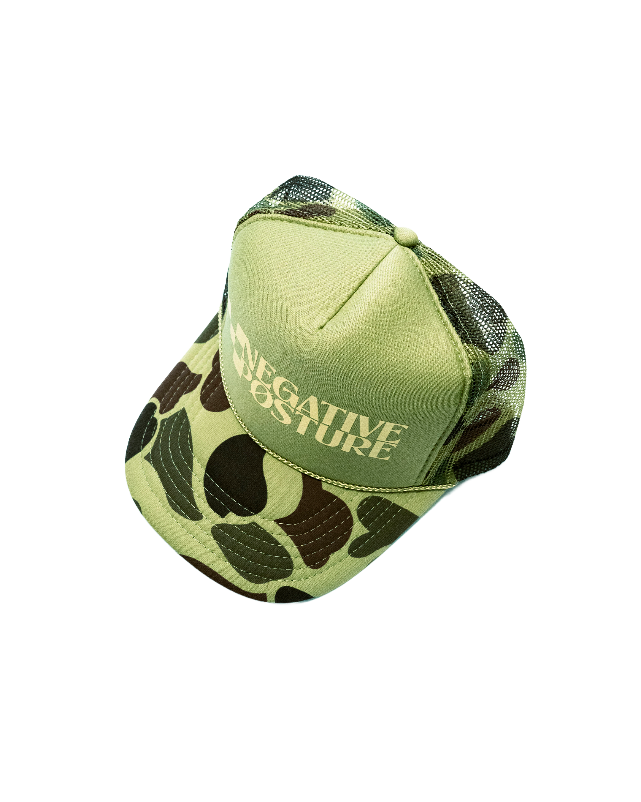 Torino Green Camo Trucker Hat
