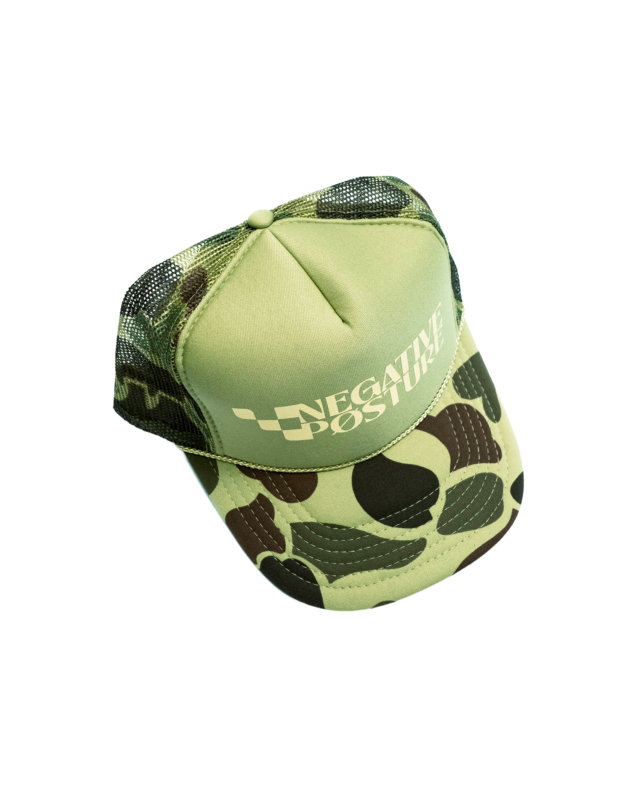 Torino Green Camo Trucker Hat