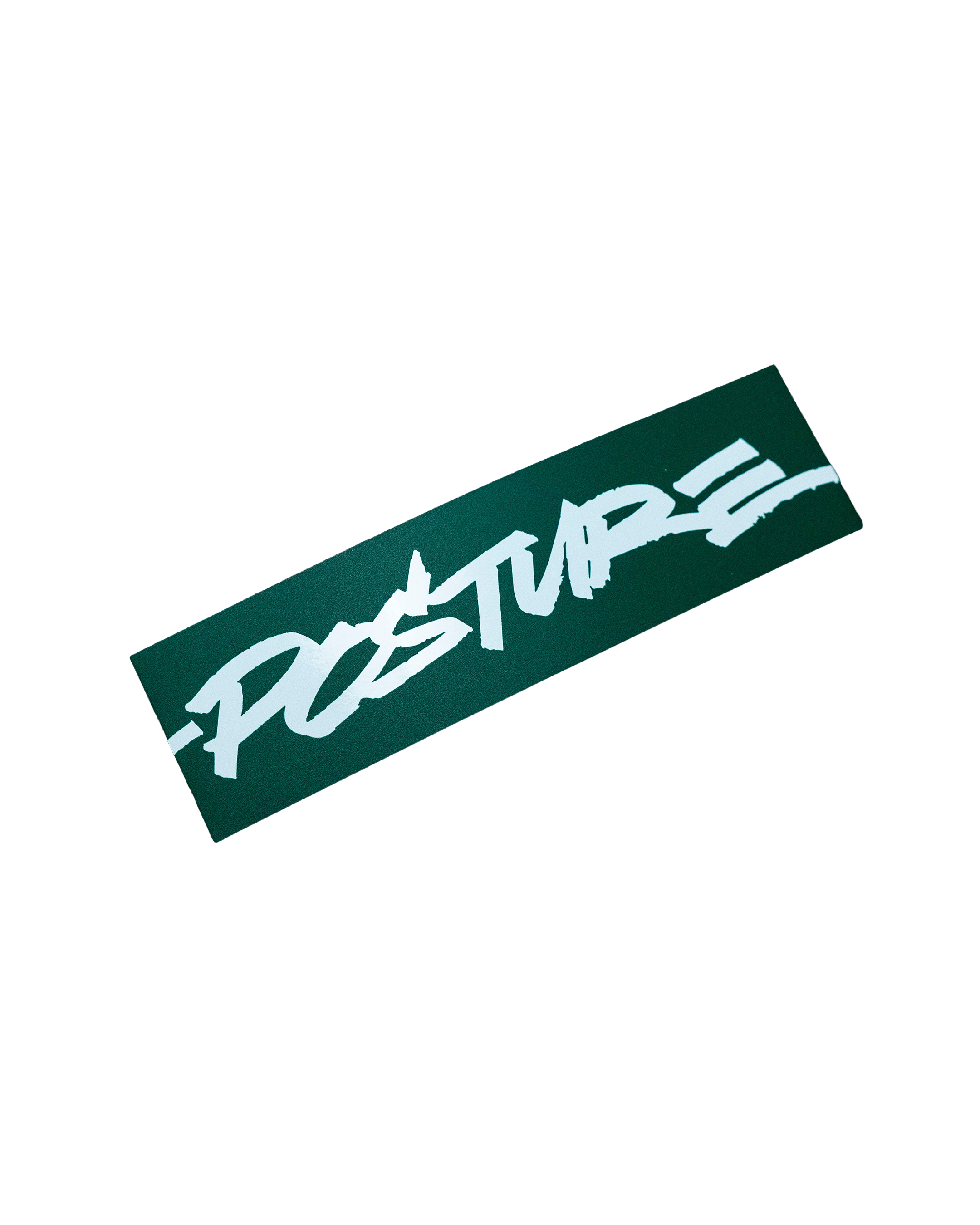 Marshall Script Green Bumper Sticker