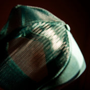 Marshall Script Jade Trucker Hat