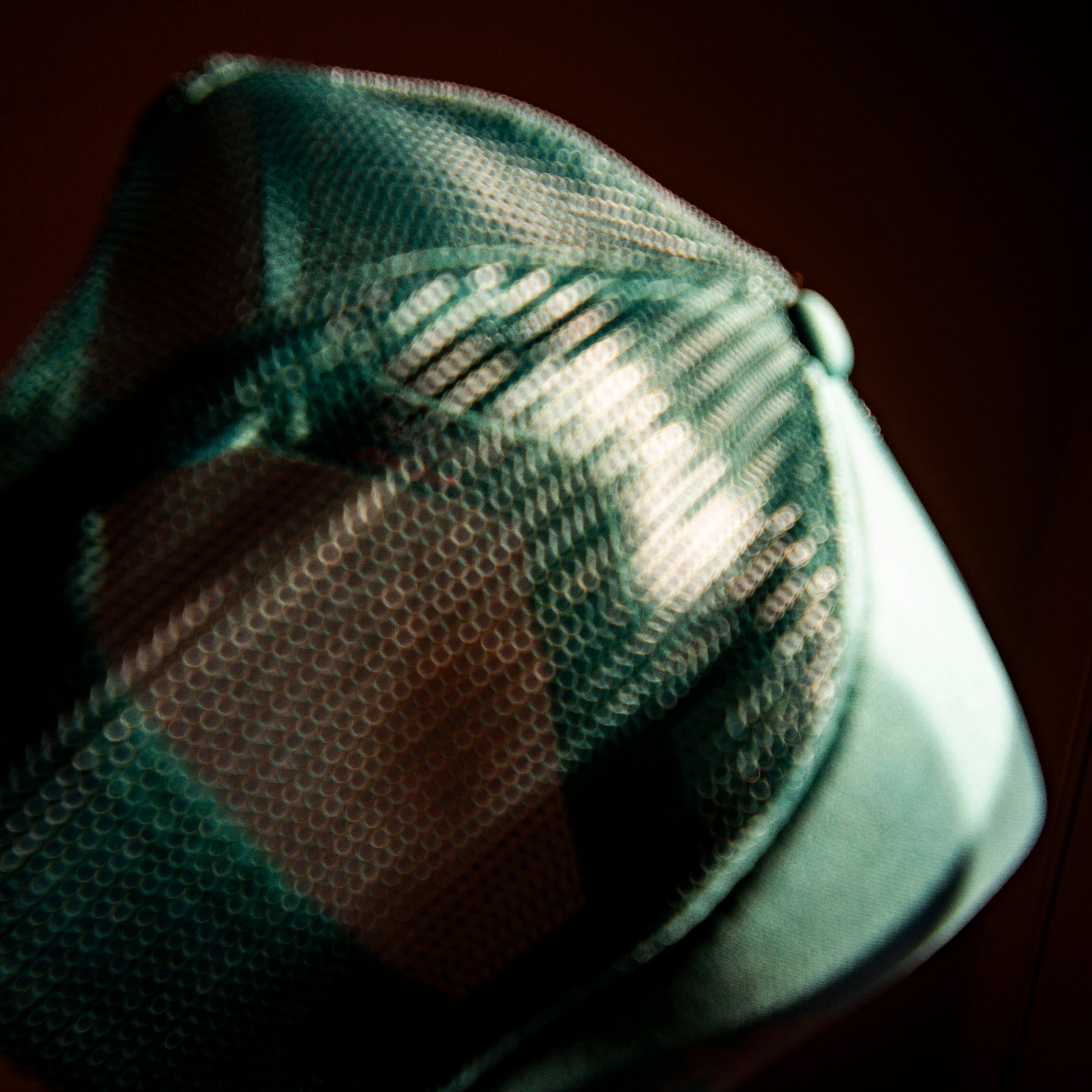 Marshall Script Jade Trucker Hat