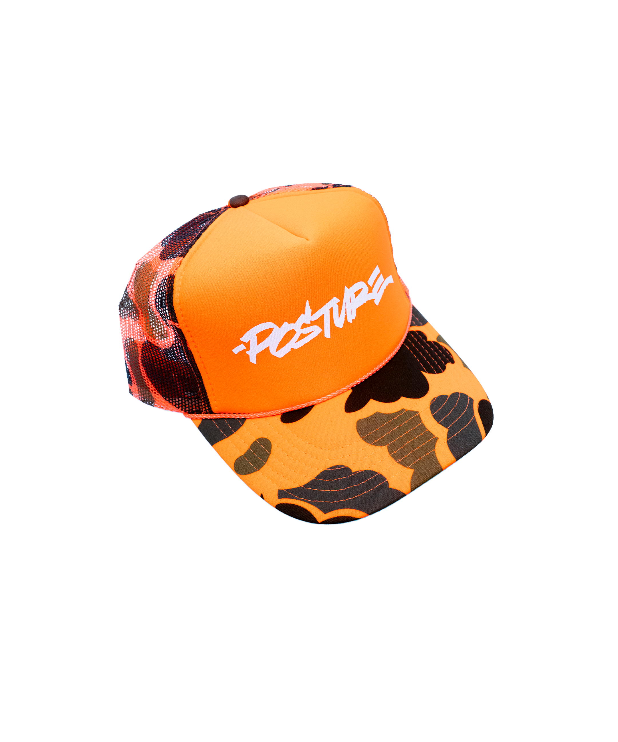 negative-posture_marshall-script-orange-camo-trucker-hat_01.png