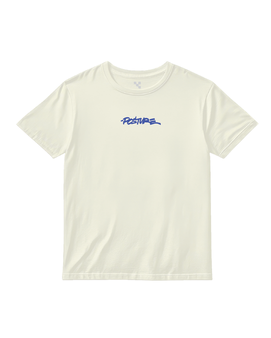 Marshall Script Creme Tee