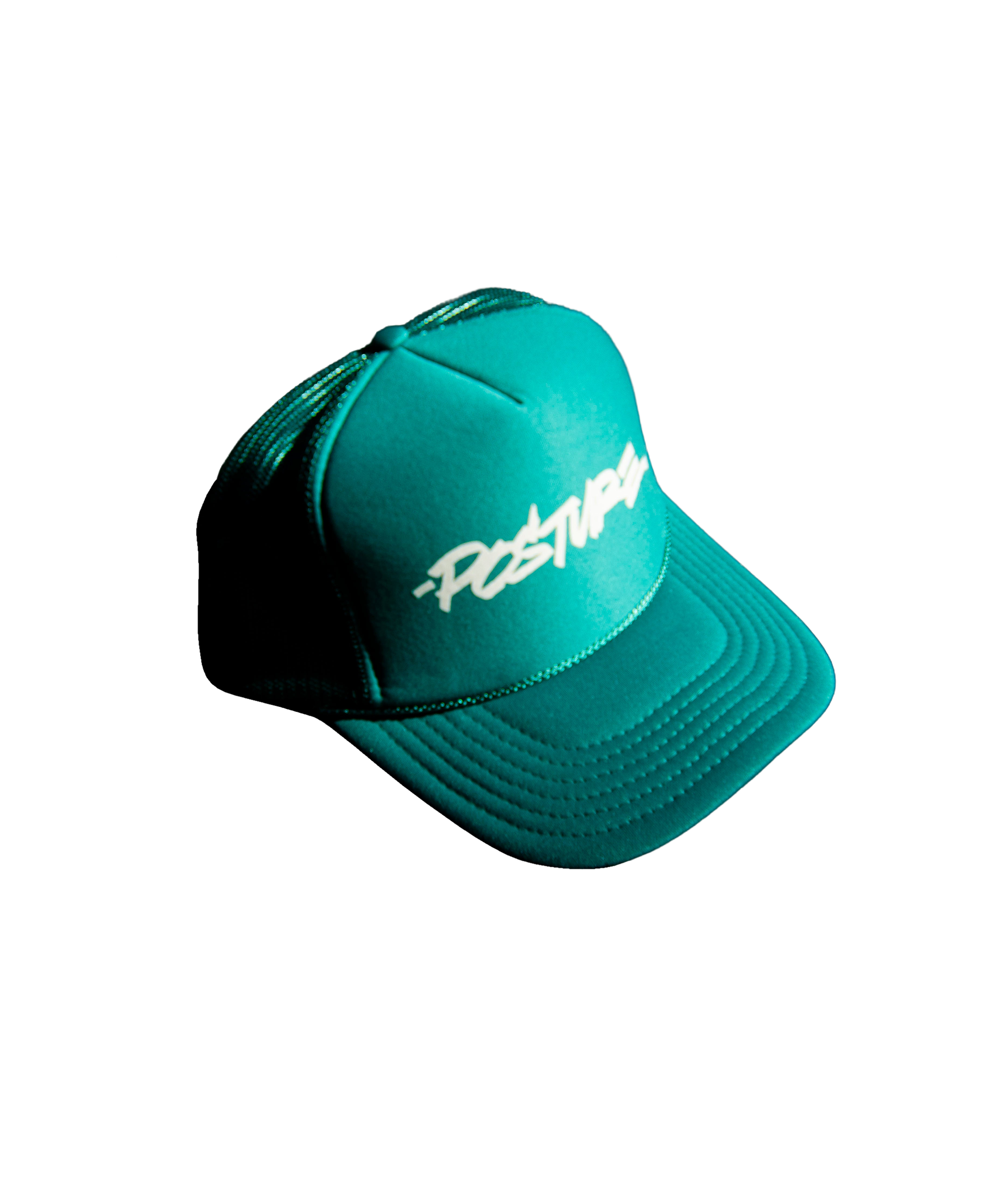 negative-posture_marshall-script-teal-trucker-hat_01_92b3c75d-743a-4207-8146-f8f92014b5f3.png