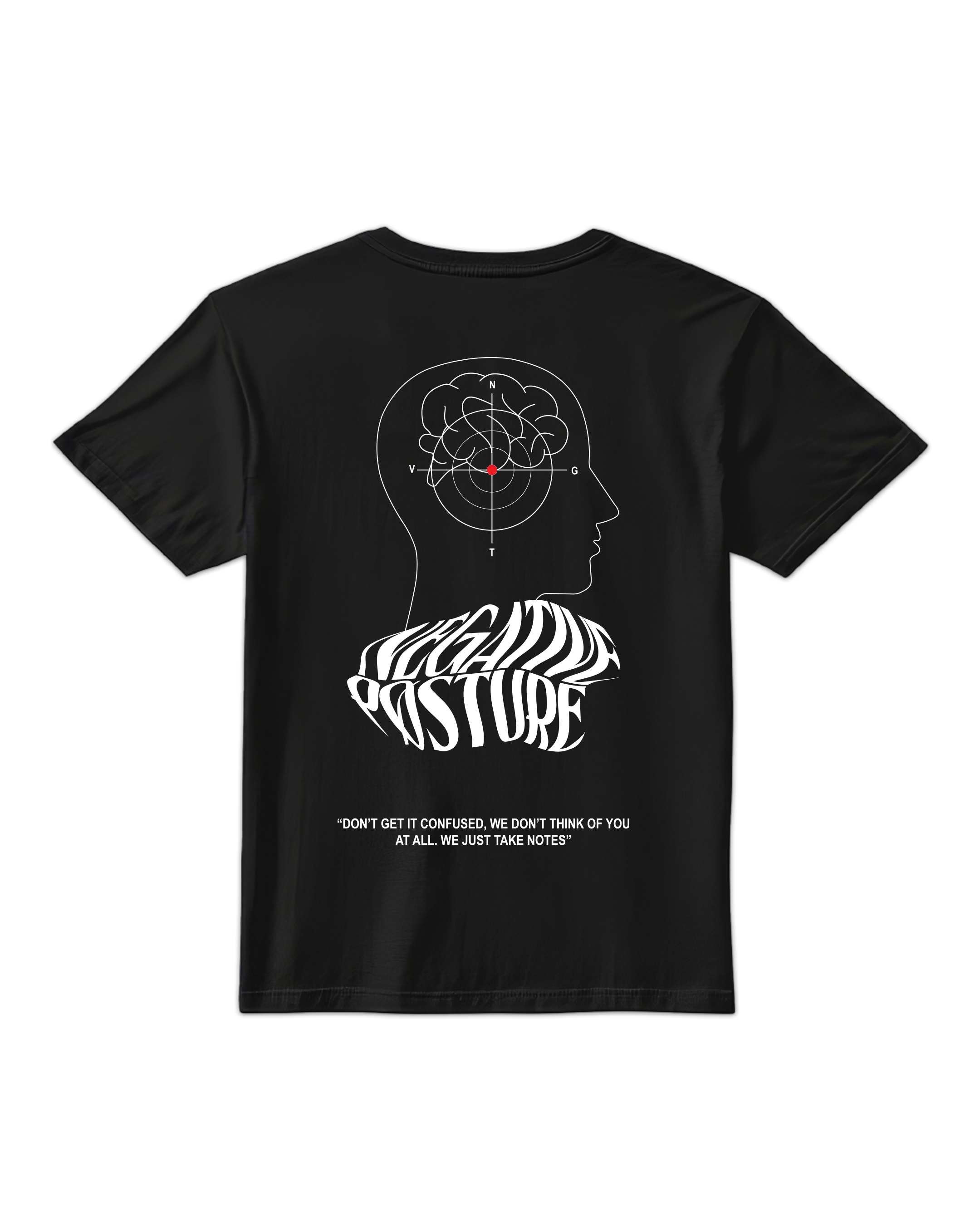 Note Takers Black Tee