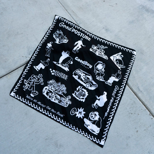 NP X GOODBOY GARAGE X GM COFFEE Bandana Collaboration