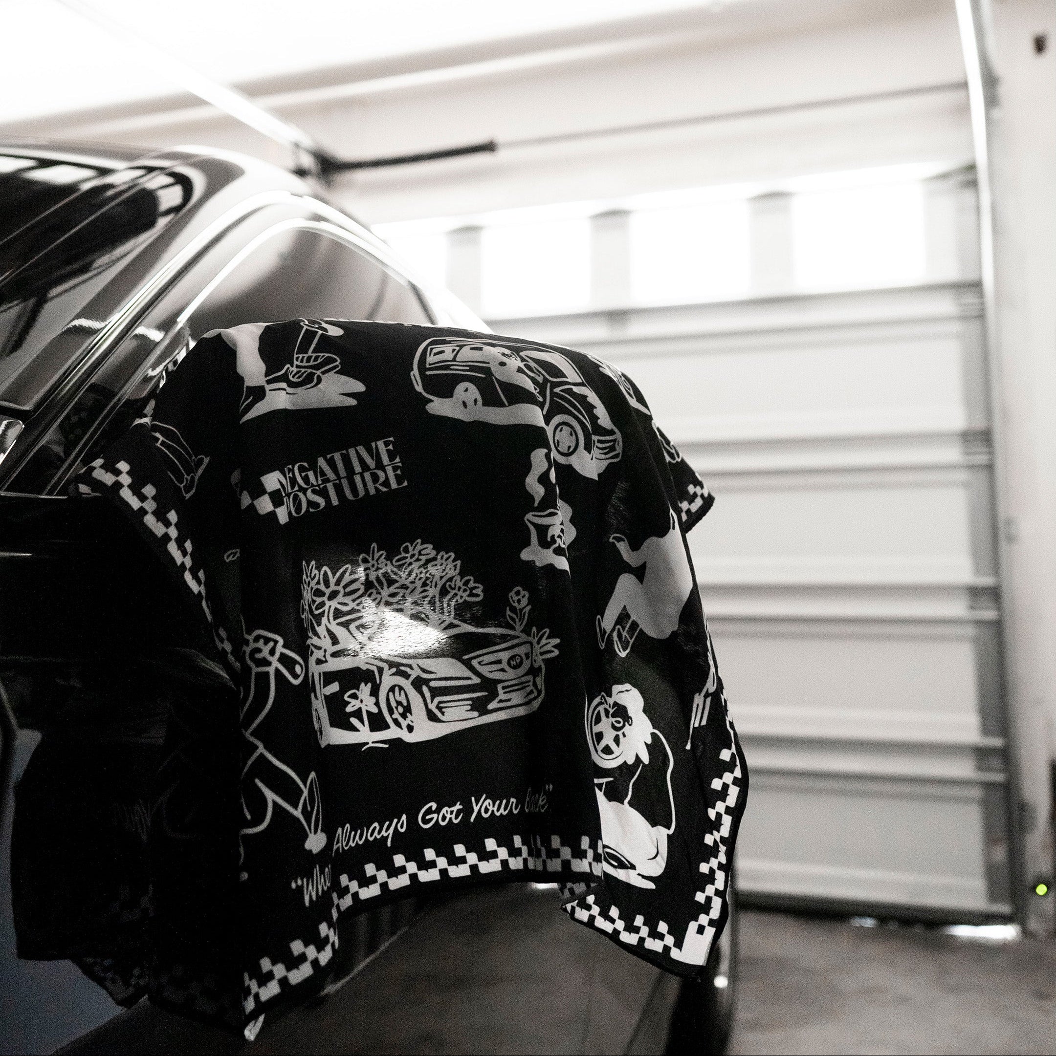 NP X GOODBOY GARAGE X GM COFFEE Bandana Collaboration