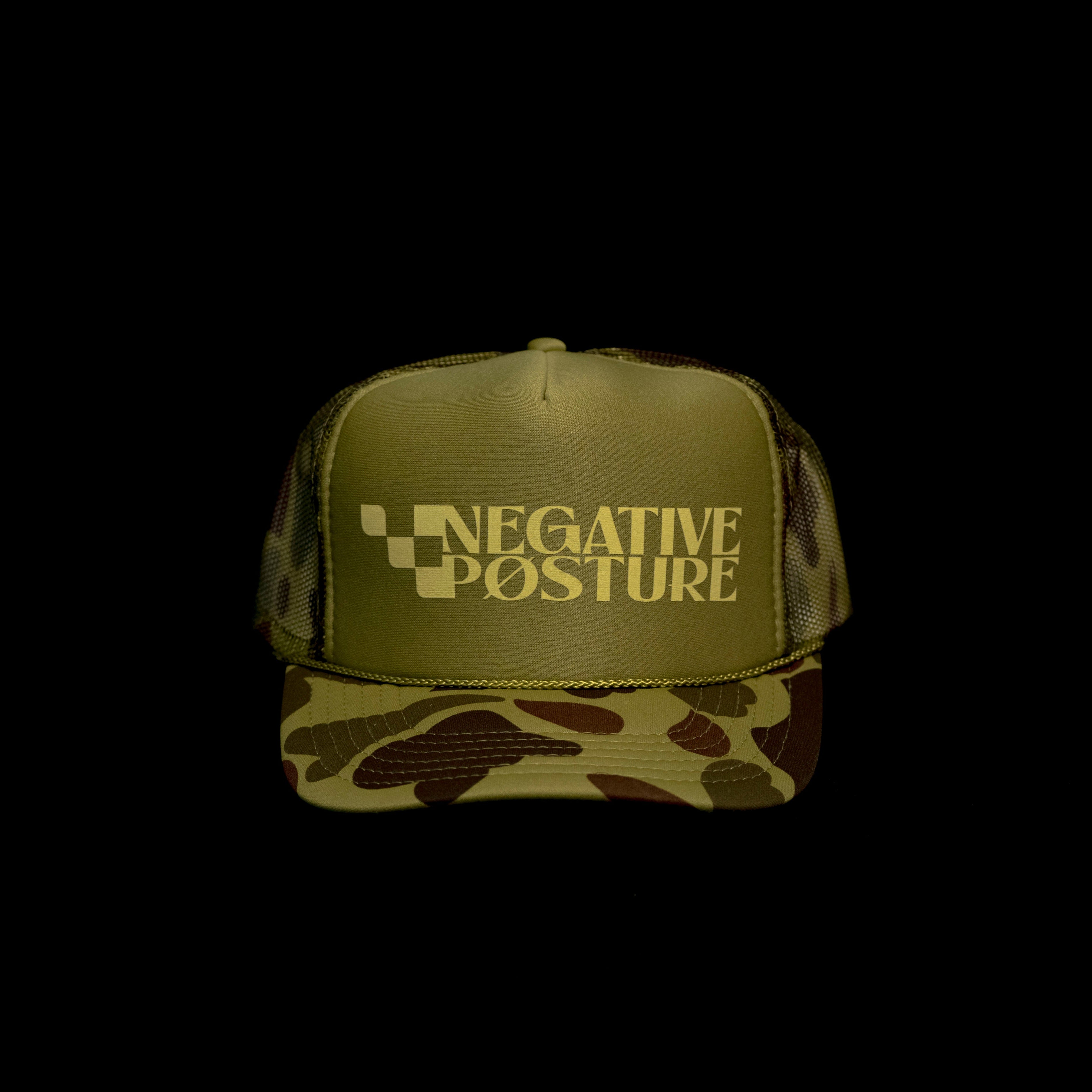 Torino Green Camo Trucker Hat