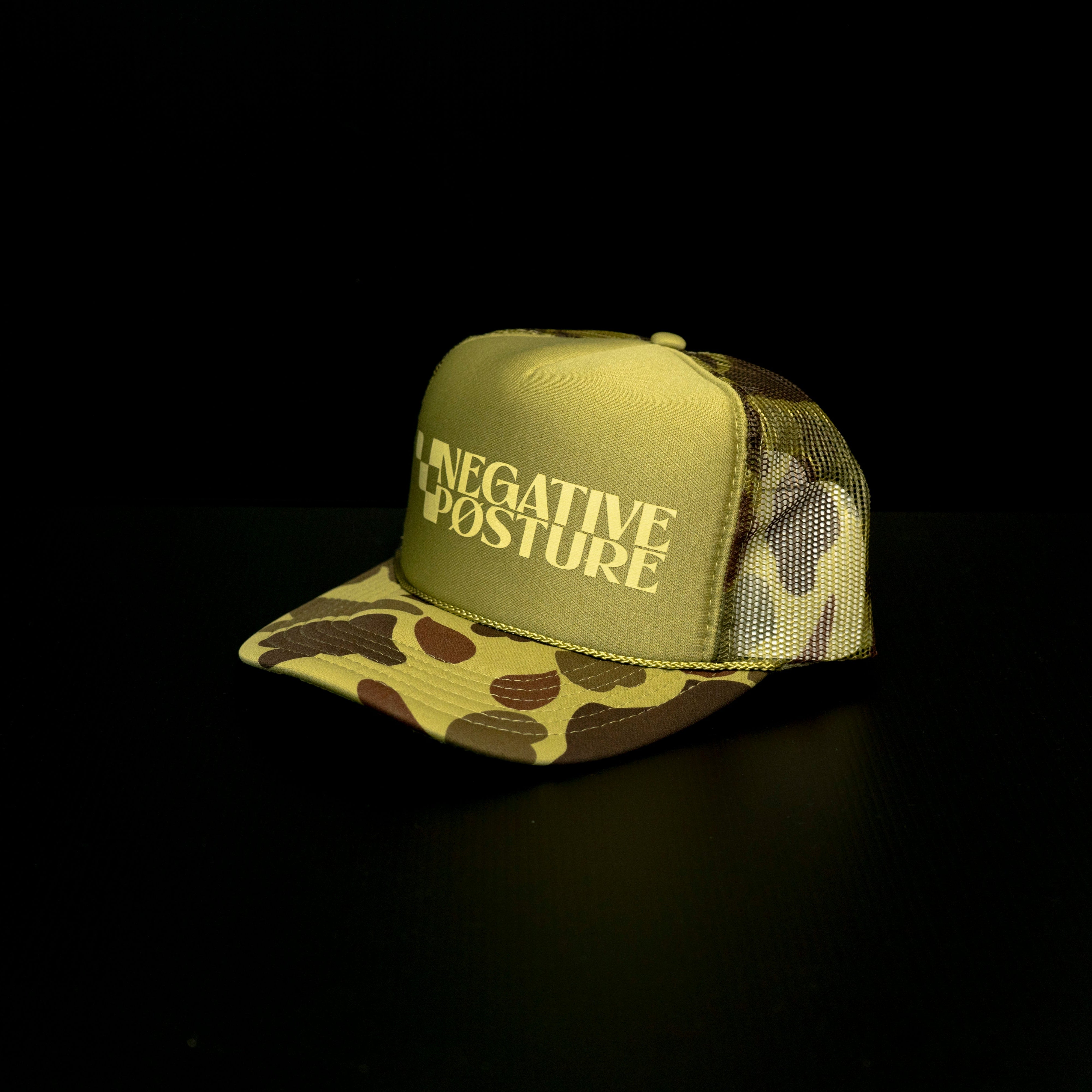 Torino Green Camo Trucker Hat