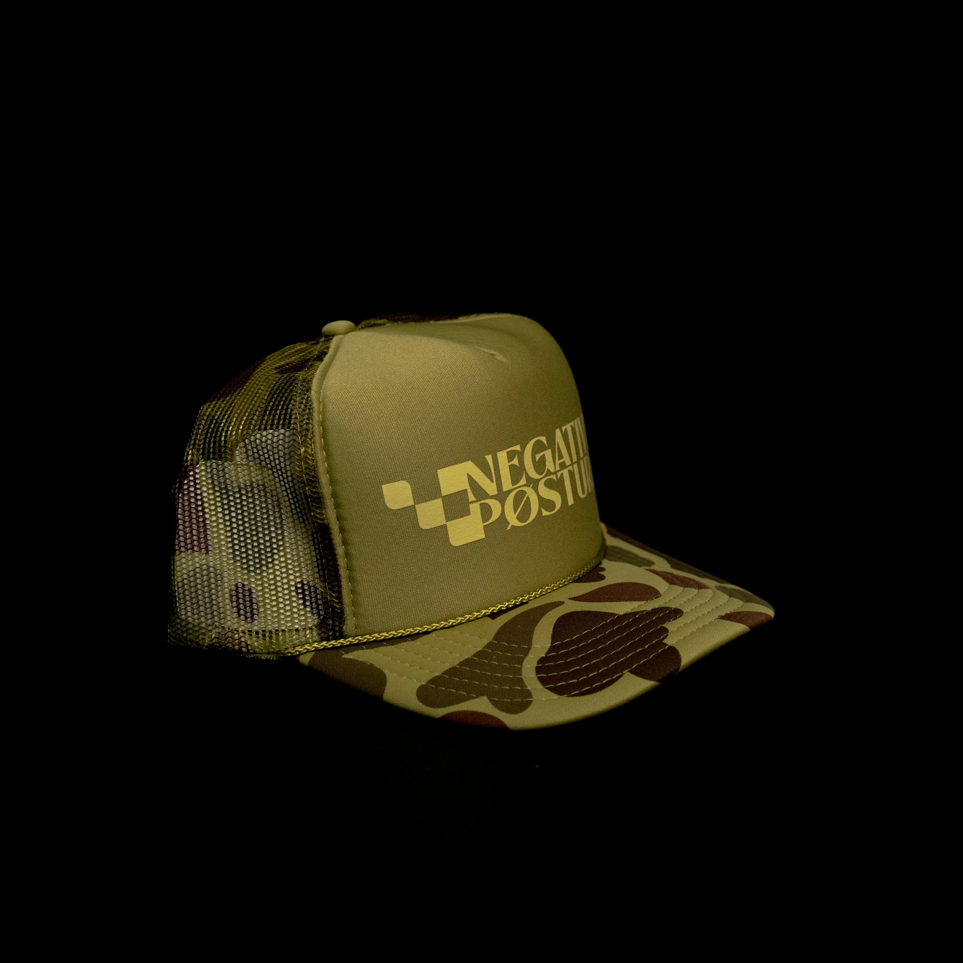Torino Green Camo Trucker Hat