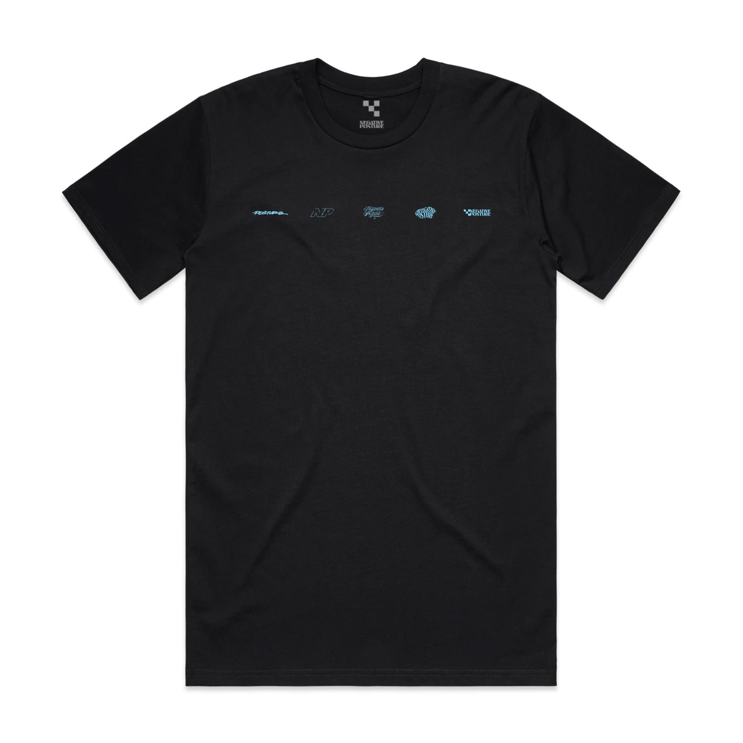 Posture Crew tee (black)